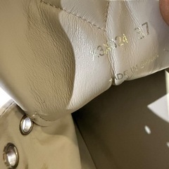 EMPORIO ARMANI X3X024 レザー スニーカー 23.5cmの画像