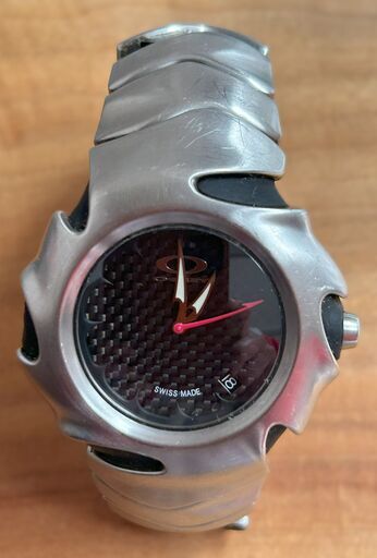 ☆【希少】 OAKLEY 時計 ブルー オークリー 腕時計 青