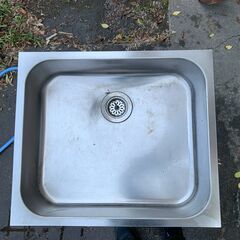 [済]:[あげます]中古屋外用流し台　汚れ錆あり #007の画像