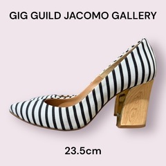 gjg GUILD JACOMO GALLERY ボーダーパンプ...