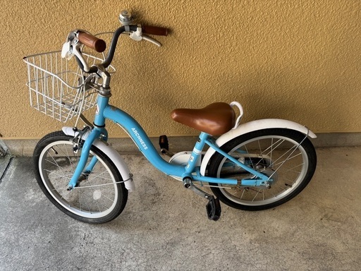 補助輪付き16インチ子供用自転車 ストア 自転車】4歳の女の子に！補助