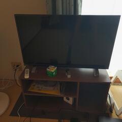 【5月引渡予定】TOSHIBA32インチテレビ+テレビ棚