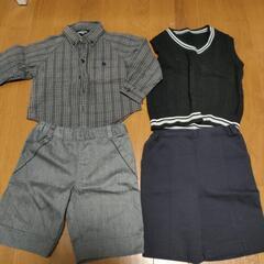 【決定】(1)90cm　男の子　コムサ　セミフォーマル　シャツ、...