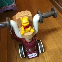 プーさん　乗り物
