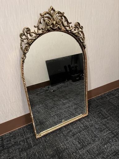 イタリアミラー】日本製/壁掛け鏡