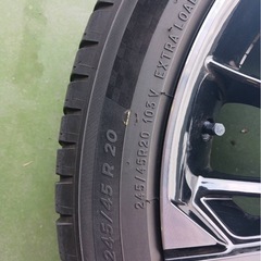 モデリスタ ホイール20インチウイングダンサー245/45/20の画像