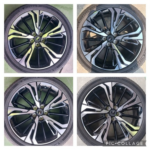 モデリスタ20インチホイールタイヤ付ヨコハマブルーレイ245/40／20溝80部 モデリスタ20インチホイールタイヤ付ヨコハマブルーレイ245/40