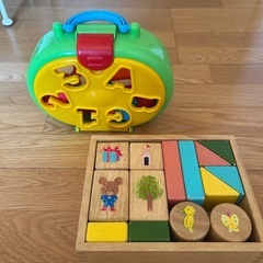 つみきと型はめパズルのセット