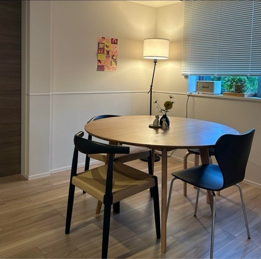 Receno リセノ River ダイニングテーブル 円形 テーブル 大川家具