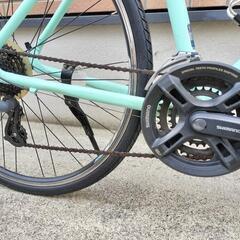 BRIDGESTONE★クロスバイク☆CYLVA F24 アルミ 28インチ 24速 USED　整備済みの画像