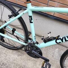 BRIDGESTONE★クロスバイク☆CYLVA F24 アルミ 28インチ 24速 USED　整備済みの画像