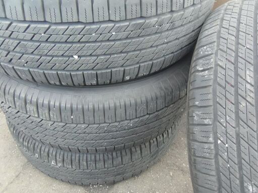 ランクル70からほぼ新車外しダンロップAT23265/70R164本