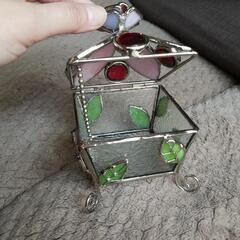 アンティーク ガラスケースの画像