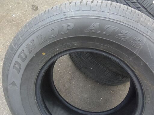 ランクル70からほぼ新車外しダンロップAT23265/70R164本 ランクル70からほぼ新車外しダンロップAT23265/70R164本