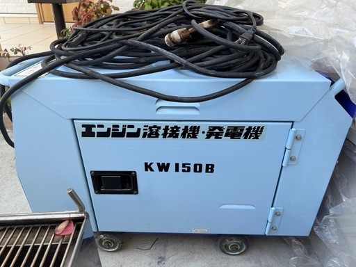 コマツ KW-150B 防音型エンジン溶接機