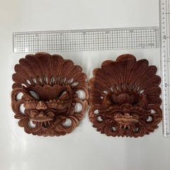 バリ直輸入　置物2点セット