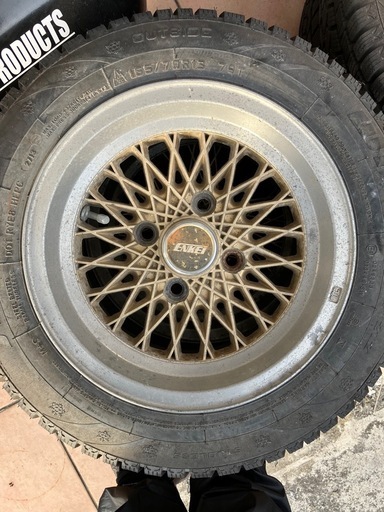 エンケイメッシュホイール当時物