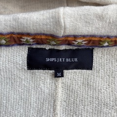 SHIPS JET BLUE パーカーの画像