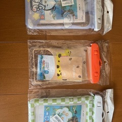 3個防水携帯電話カバー.水泳ダイビングタッチスクリーン透明シール...