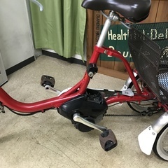 ☆ドリーム２号館☆YAMAHA PA16W 電動三輪車 JH0140007 赤の画像