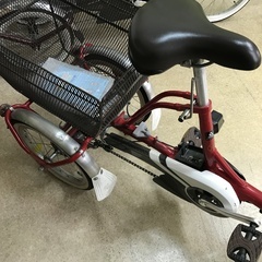 ☆ドリーム２号館☆YAMAHA PA16W 電動三輪車 JH0140007 赤の画像