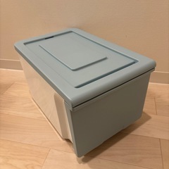 ニトリ　Nフラッテ引き出しタイプ　ハーフ青