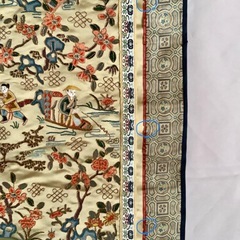 中国刺繍　タペストリーの画像