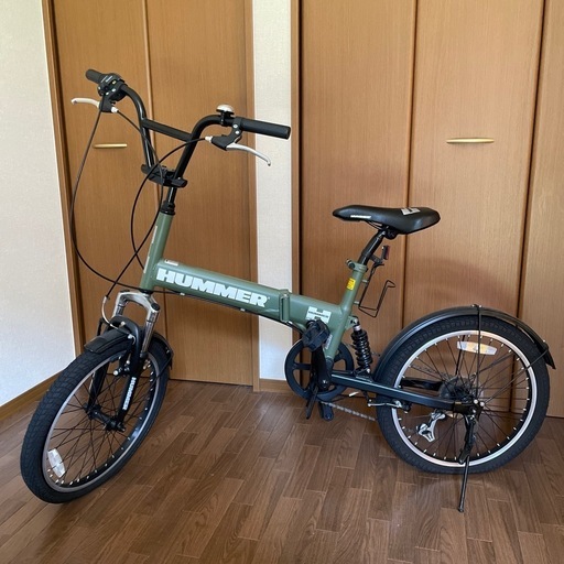 HUMMER 折りたたみ自転車 Wサスペンション仕様