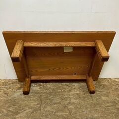 屋久杉 天然杢板 漆塗 ローテーブル 座卓 座敷机 木製 一枚板 和家具　/SL2の画像