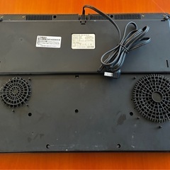 【取引終了】 2口 IHコンロ脚付（修理必要品）の画像