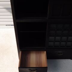 昭和 レトロ アンティーク 収納 箪笥 棚の画像