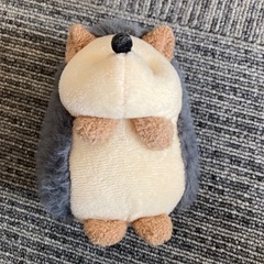ハリネズミ　ぬいぐるみ　グレー　人気　①の画像