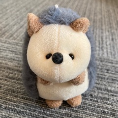 ハリネズミ　ぬいぐるみ　グレー　人気　①