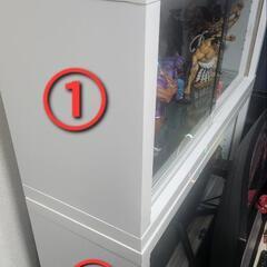 コレクションケース×2個