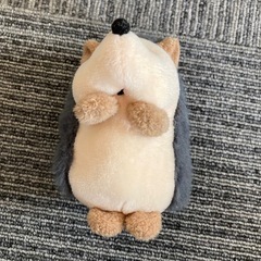 ハリネズミ　ぬいぐるみ　グレー　人気　②の画像