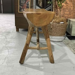 A17①★無垢材テーブル★コーヒーテーブル センターテーブル W107cm ナチュラル 置台 花台 コンソールテーブル