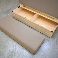 ≪zyt2058ジ≫ ITOKI/イトーキ knot work/ノットワーク ハイバックソファ ① 幅150cm 全高120cm 収納付/防災/カフェ/ラウンジ/レストラン/中古家具/宮城県仙台市 70330-07の画像