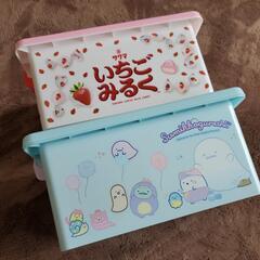 新品 いちごみるく すみっコぐらし コンテナボックス 中身なしの画像