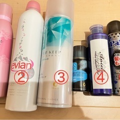ヘアセット化粧水ヘアケアなどいろいろ