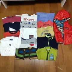 【決定】(6)男の子　90cm 洋服　トレーナー　ダウン　上着