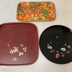 ミニお盆各種3点