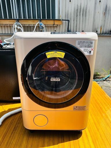 日立 電気洗濯乾燥機 BD-NX120AL 広島市引き取り限定 日立ドラム式電気洗濯