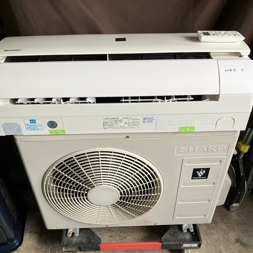 保証付、取付込、シャープ2020年2.8kw10畳用