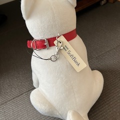 ソフトバンクの犬のぬいぐるみの画像