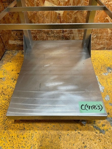 C(7183) タニコー パンラック 13段 キャスター付き 天板ラック