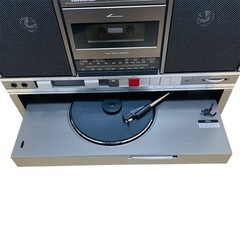 【希少】ナショナル SG-J500 ラジカセ&レコードプレーヤー 現状品 美品の画像
