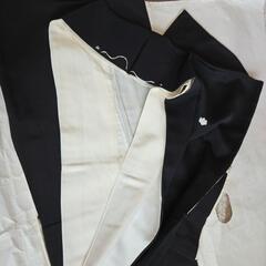 お値下げ中！昭和レトロ 中古品 着物 家紋入りの画像