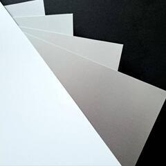 シルバー台紙　50枚　画用紙　工作等の画像