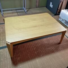 【美品】天然木 こたつ テーブル