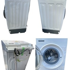 ★美品❗️アイリスオーヤマ IRIS OHYAMA ドラム式洗濯乾燥機 FLK852-W 2023年製 の画像